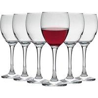 LAV Venue Red Wine Glasses - 340ml - Clear - Pack of 6