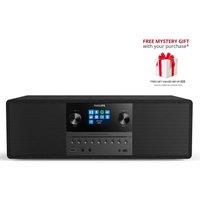 Philips TAM6805-10 Hi-fi System with Internet Radio, Bluetooth & CD in Black