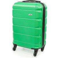 A2B Exodus Green Hard Sided Cabin Suitcase, 4 Wheel Carry On Luggage in Bright Green | Size: Small