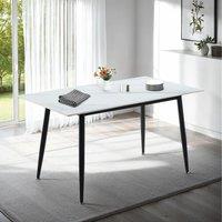 Seconique Fenton Dining Table in White