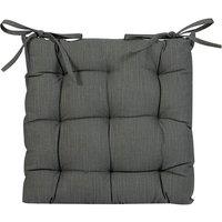 Dibor Vintage Style Plain Blue Indoor Outdoor Chair Seat Pad Garden Cushion L40cm x W40cm | Size: 40 cm x 40 cm