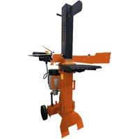 Lazy Tools Lazy-Log Electric 8 Ton Vertical Log Splitter, 3000W, 1050mm Logs in Orange
