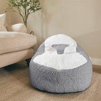 rucomfy Beanbags rucomfy Snug Gaga Baby Bean Bag - Soft & Supportive Newborn Seat in Grey