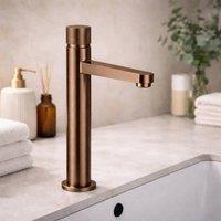 Bathroom Kingdom Koko Brushed Bronze High Rise Basin Mixer Tap