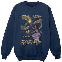Wish Girl's There Is Always Hope Sweatshirt in Navy | Size: 9 Years