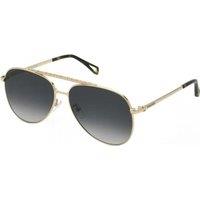 Zadig & Voltaire Men's SZV415-600300 Aviator/Navigator Sunglasses in Gold