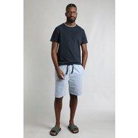 Weird Fish Men's Dewey Stripe Shorts in Ecru | Size: 36