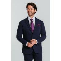 Dobell Men's Blue Slim Fit 2 Piece Suit | Size: 44R