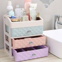 4 Tier Cosmetic Storage Makeup Organizer Box