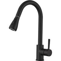 Heable Sleek Kitchen Tap Spray Head Replacement Part Black