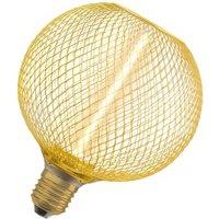 Osram Decor LED Straw Filament Globe Lamp Bulb Gold 16W E27 Warm White Dimmable