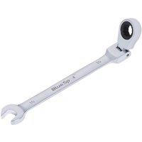 Bluespot Tools 180 Flexible Head Ratchet Spanner 10mm in Silver