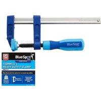 Bluespot Tools Heavy-Duty F-Clamp 50 x 150mm in Blue