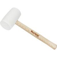 Bluespot Tools White Rubber Mallet 454g (16oz)