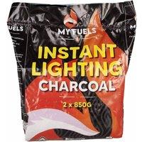 Fuel Express Lumpwood Charcoal Pack of 2 in Black