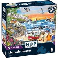 The House Of Puzzles Seaside Sunset BIG 250 Piece Jigsaw Puzzle