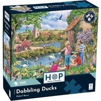 The House Of Puzzles Dabbling Ducks 500 Piece Jigsaw Puzzle