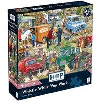 The House Of Puzzles Whistle While you Work BIG 500 Piece Jigsaw Puzzle
