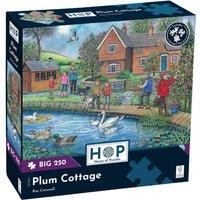 The House Of Puzzles Plum Cottage BIG 250 Piece Jigsaw Puzzle