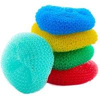 Leecroft Polypropylene Pot Scourer 5pk