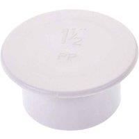 Securplumb Waste Pipe Plug in White