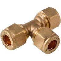Securplumb Compression Equal Tee in Copper
