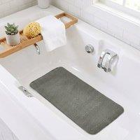 Garden Greatness Ultra Comfort Non-Slip Super Sponge Bath Mat in Grey