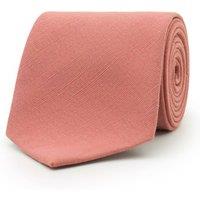 Roco Men's Childrens full length necktie, plain terracotta tie, ages 4-16yrs