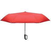 MidOcean Men's UMKRAB Windproof Folding Umbrella in Red