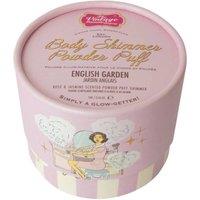 The Vintage Cosmetic Company Women's Body Shimmer Scented Powder Puff in Pink