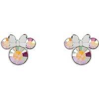 Disney Women's E906770SRCL-PH Minnie Pair Of Earrings in Silver