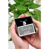 Mia Gioielli Women's Sterling Silver Freshwater Pearl Pendant Necklace Mother's Day Gift | Size: 45 cm
