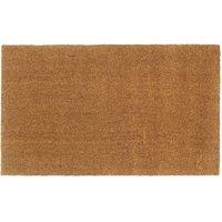 Berkfield Home Door Mat Natural 90x150 cm Tufted Coir in Brown