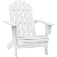 Berkfield Home Garden Chair Wood White