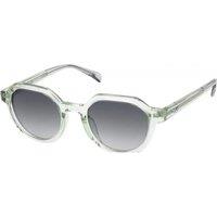 Zadig & Voltaire SZV363-4902GN Square/Rectangle Sunglasses in Clear