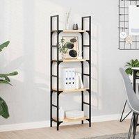 Berkfield Home Floating Shelves 4 pcs 40x20x2 cm Untreated Solid Wood Acacia in Brown | Size: 40 x 20 x 2 cm