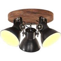 Berkfield Home Industrial Ceiling Lamp 25 W Black 42x27 cm E27