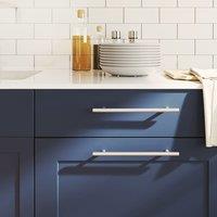 Berkfield Home Cabinet Handles 5 pcs Silver 192 mm Stainless Steel