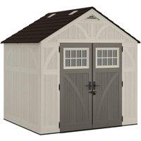 Rowlinsons 8 x 7 Tremont Shed - Resin - L218 x W255 x H262 cm