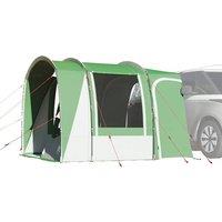 Berkfield Home Car Tent 4-Person Green Waterproof