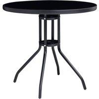 Berkfield Home 5 Piece Bistro Set Black & Anthracite