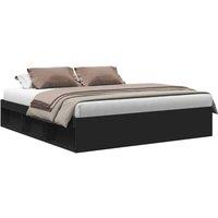 Berkfield Home Bed Frame Black 200x200 cm