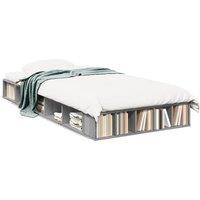 Berkfield Home Bed Frame without Mattress Grey Sonoma 90x200 cm