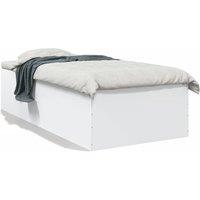 Berkfield Home Bed Frame without Mattress White 100x200 cm