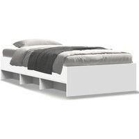 Berkfield Home Bed Frame without Mattress White 90x190 cm Single Engineered Wood