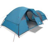 Berkfield Home Camping Tent 5-Person Blue Waterproof