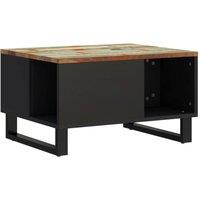 Berkfield Home Coffee Table 60x50x35 cm Solid Wood Reclaimed | Size: 60 x 50 x 35 cm