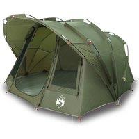 Berkfield Home Fishing Tent 5-Person Olive Green Waterproof