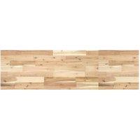 Berkfield Home Table Top 160x40x4 cm Rectangular Solid Wood Acacia in Brown | Size: 160 x 40 x 4 cm