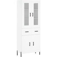Berkfield Home Highboard White 69.5x34x180 cm Engineered Wood